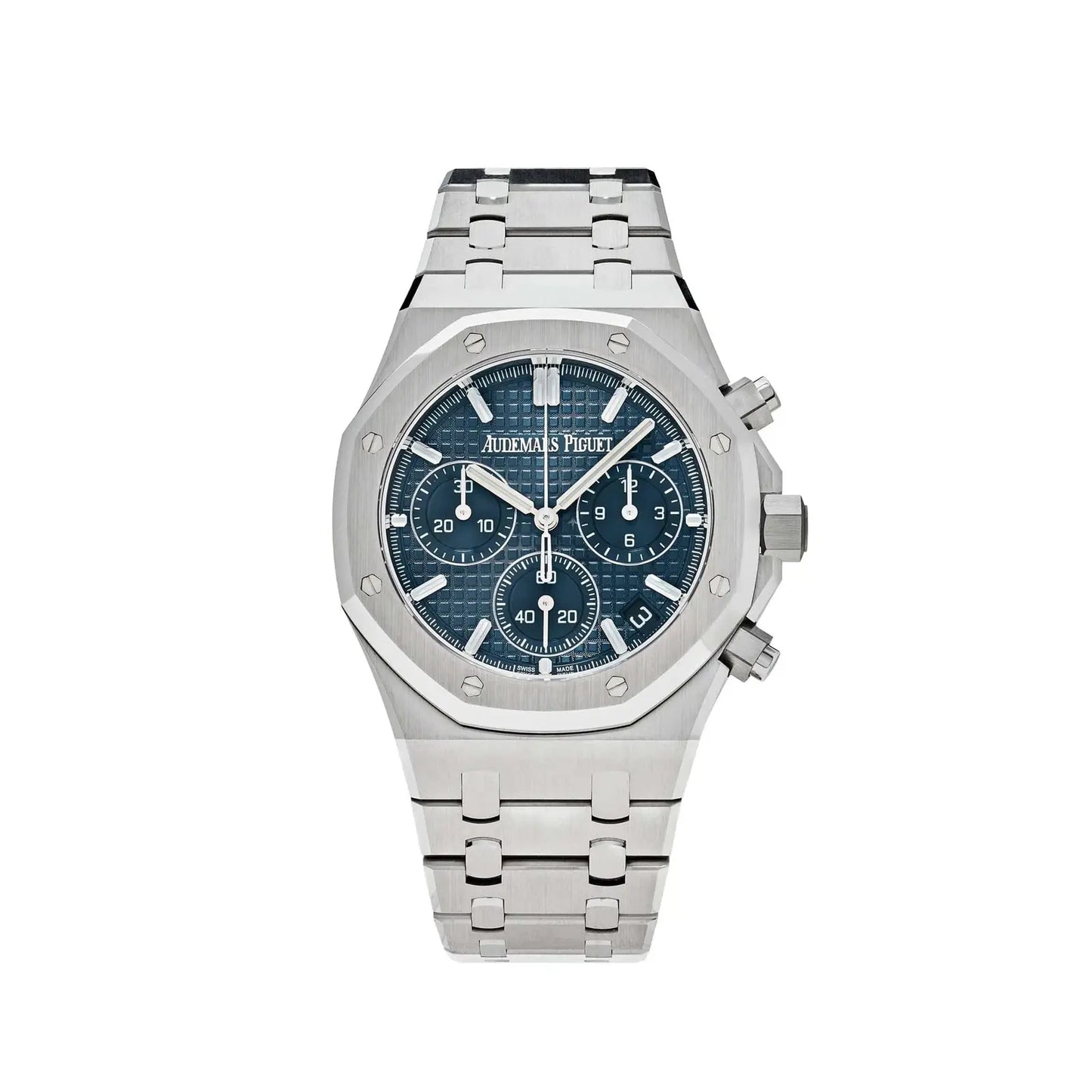 AP CHRONOGRAPH SILVER METAL - BLUE DIAL