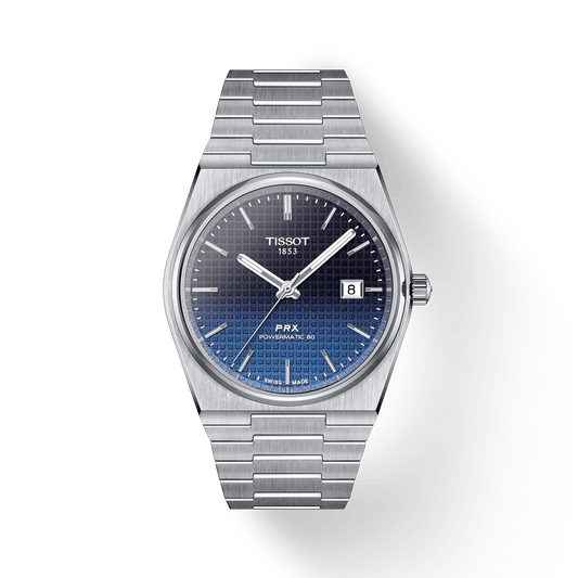 Tissot PRX Powermatic Gradient (Black x Blue) Dial