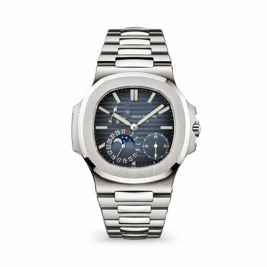 PATEK PHILIPPE NAUTILUS Power Reserve Moon Phase (Navy) - MQ