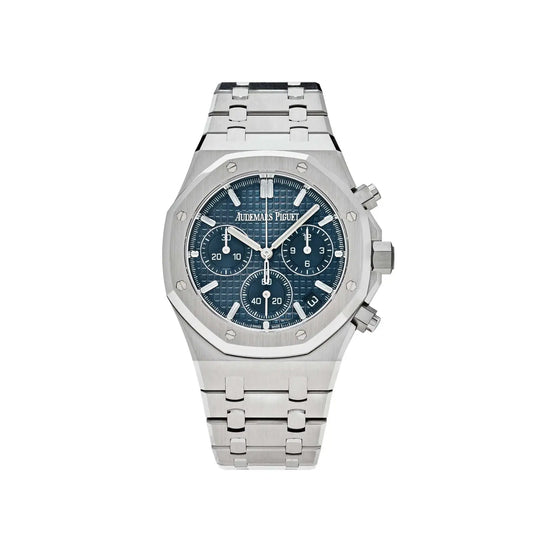 AP CHRONOGRAPH SILVER METAL - BLUE DIAL