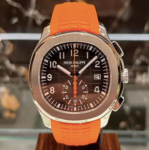 PATEK PHILIPPE AQUANAUT chronograph (Orange)