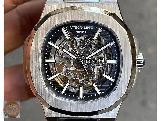 PATEK PHILIPPE NAUTILUS SKELETON (BLACK)